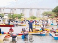 Pescadores manifestaron en el Lago de Maracaibo